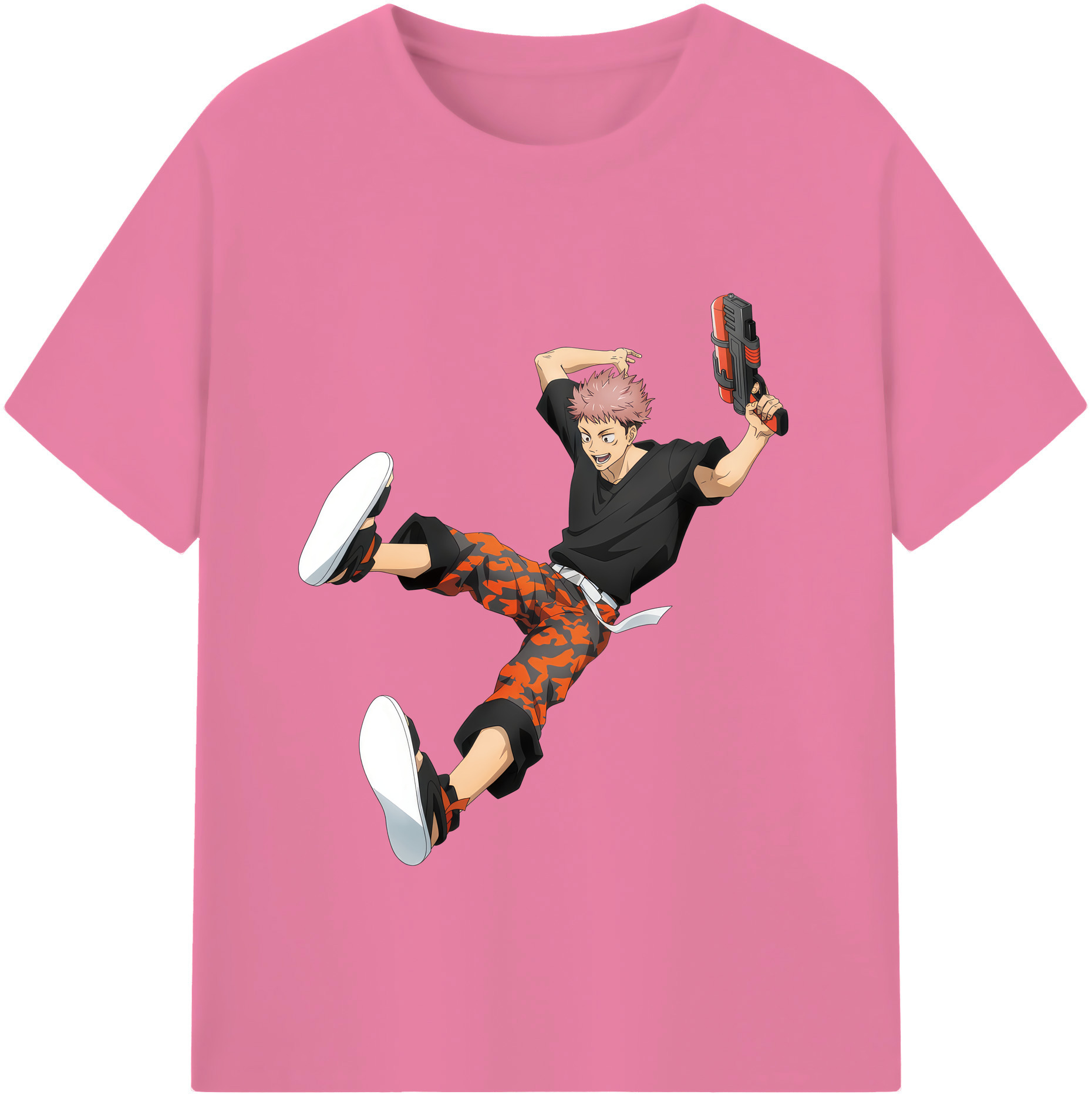 （画像用） 呪術廻戦 Jujutsu Kaisen 綿100％半袖Tシャツ（フロントプリント）